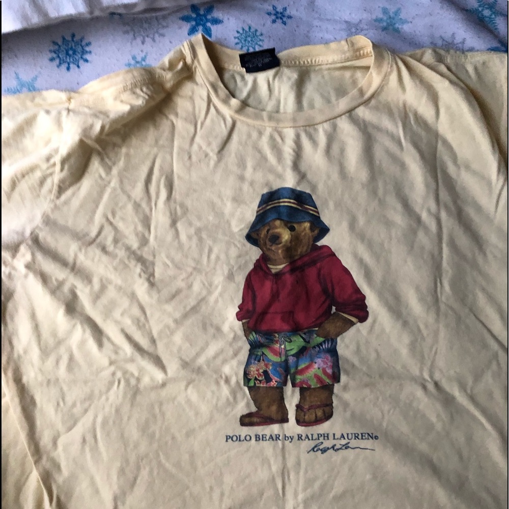 VINTAGE Polo bear t-shirt